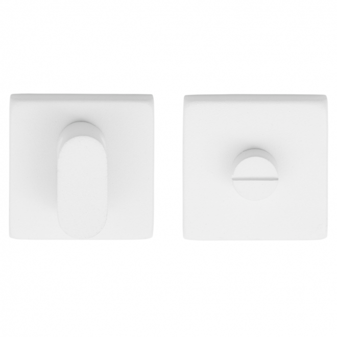 Skantrae Toiletgarnituur Houston Square Mat Wit
